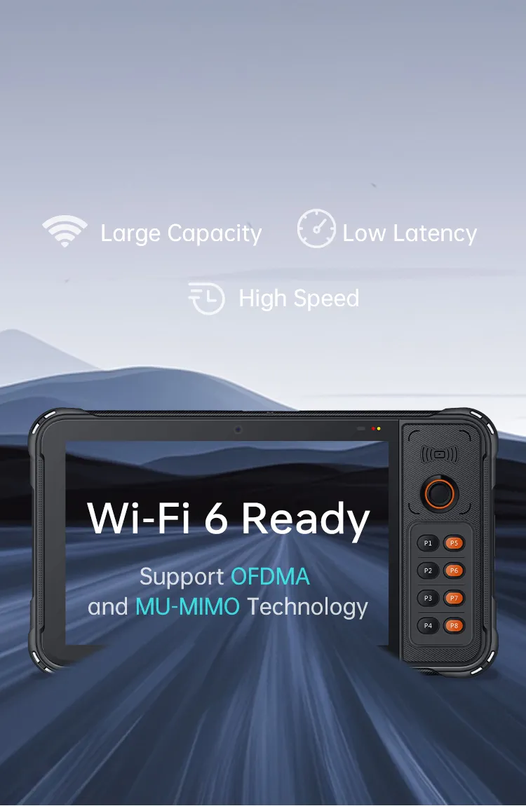 Wi-Fi 6 Ready, Fast and Stable Data Transmission