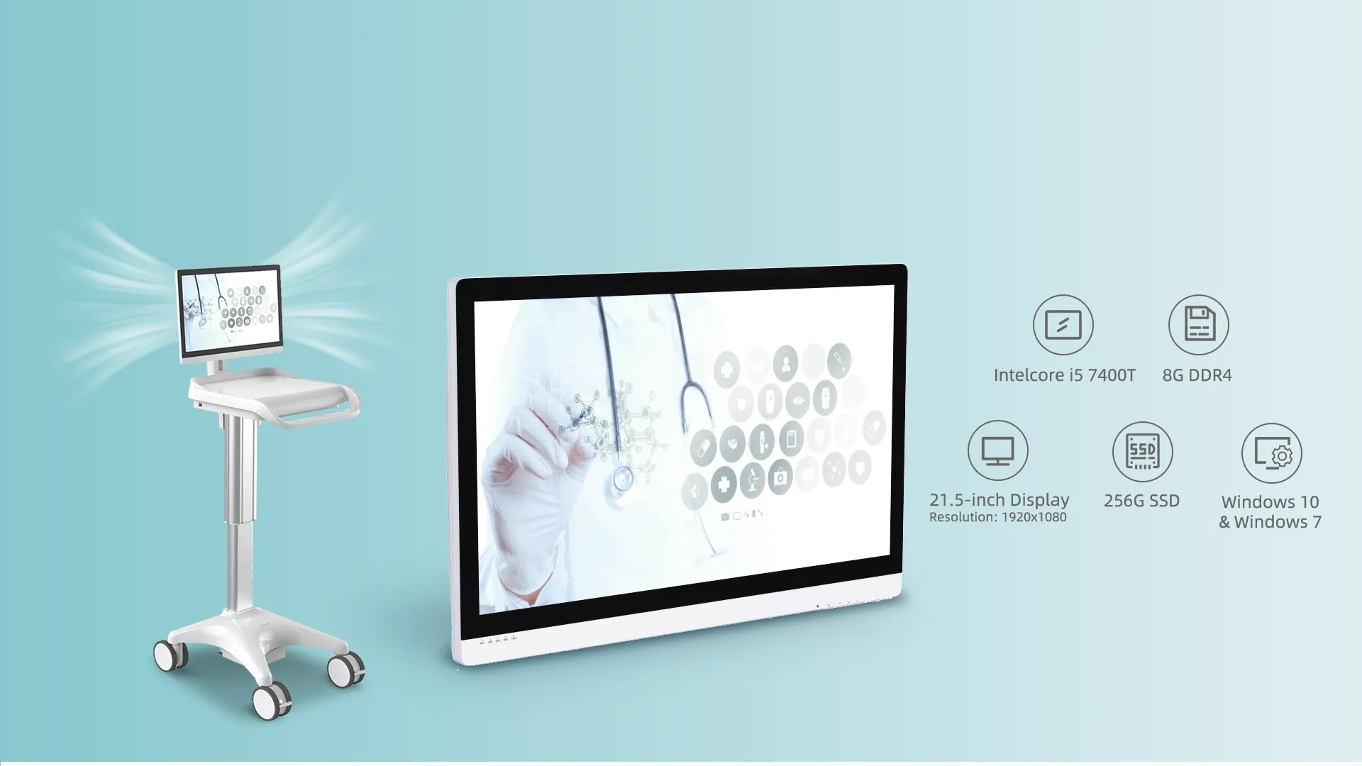 Advance all-in-one Medical Grade Computing
