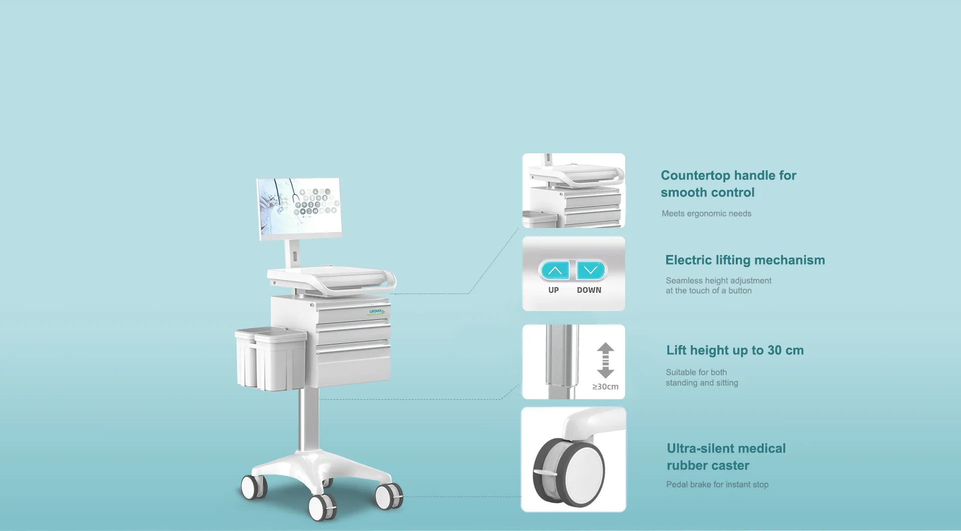 Ergonomic Design for Effortless Comfort & Mobility
