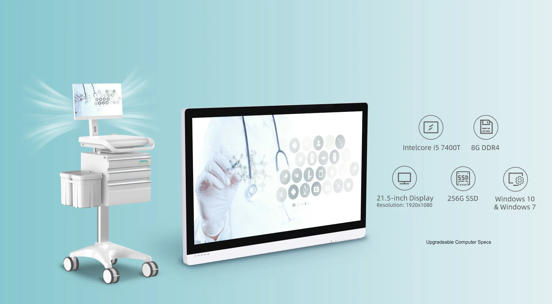 Advance all-in-one Medical Grade Computing
