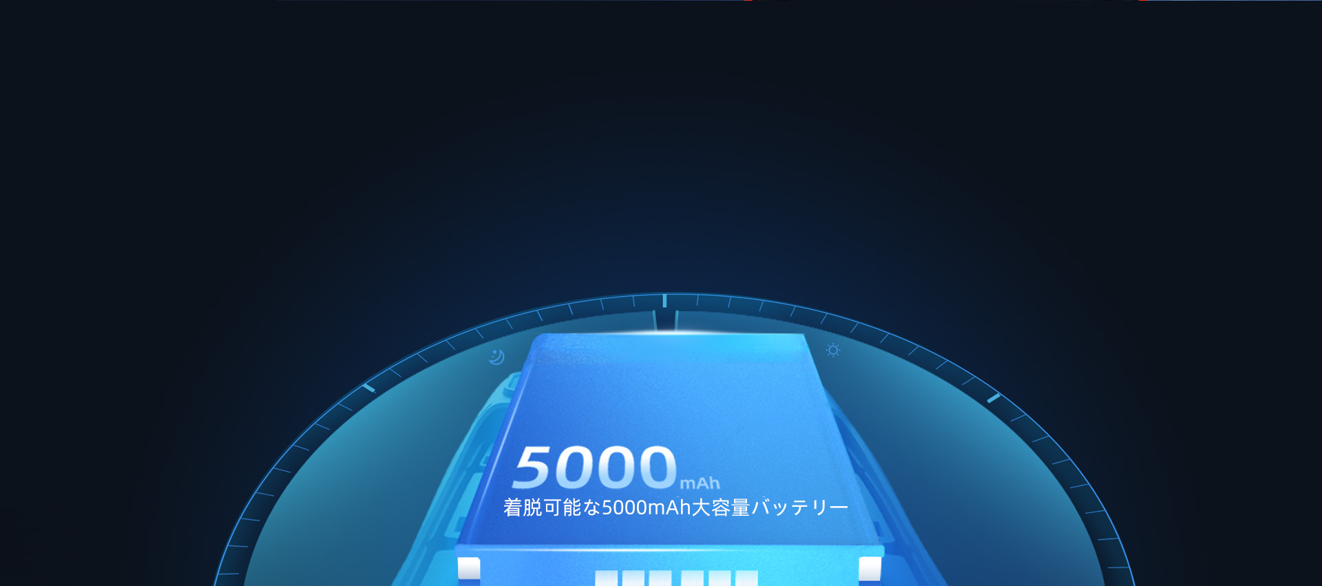 フルシフト対応バッテリー電力
