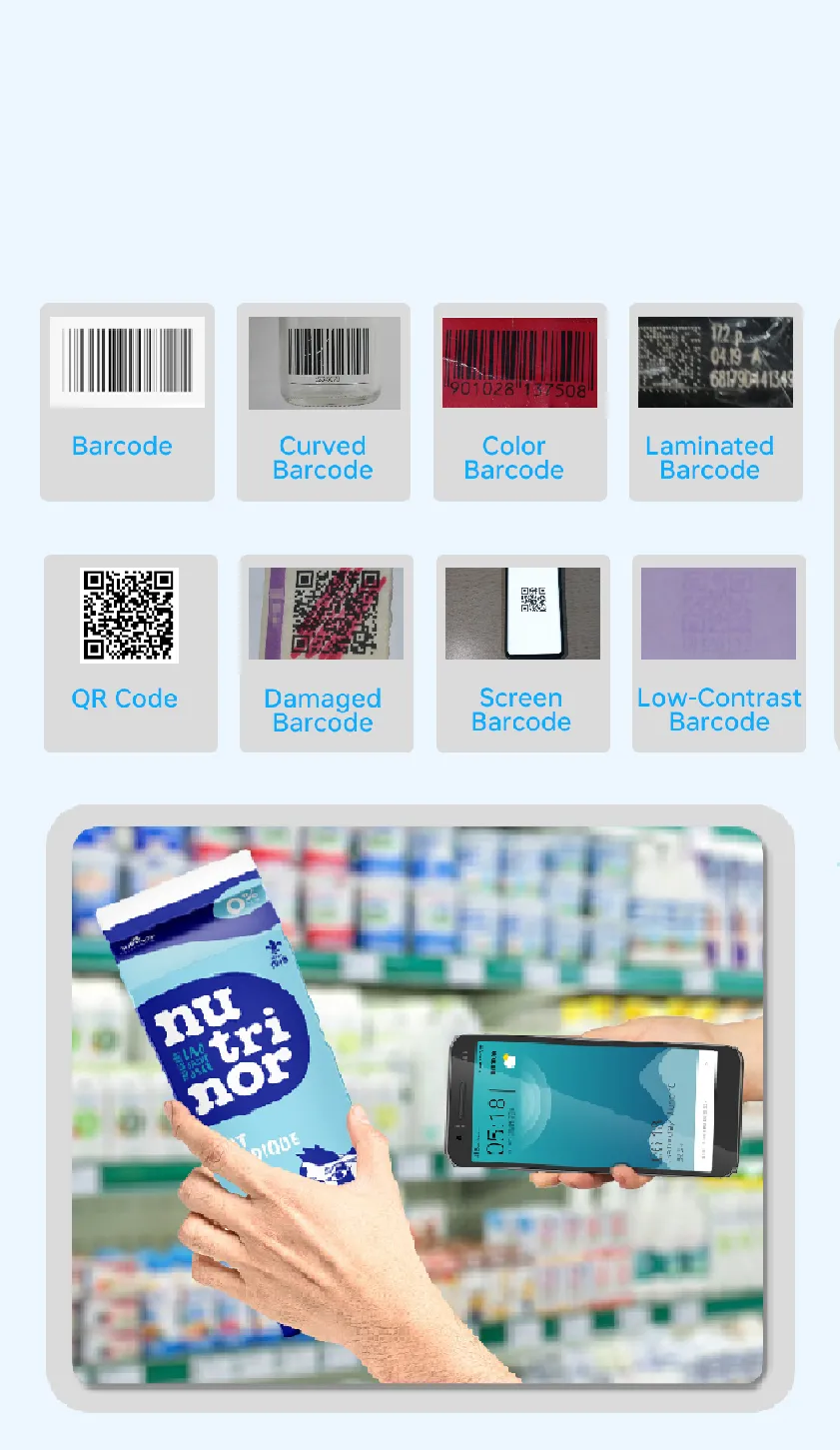Millisecond - level Scanning, Effortless Decoding
