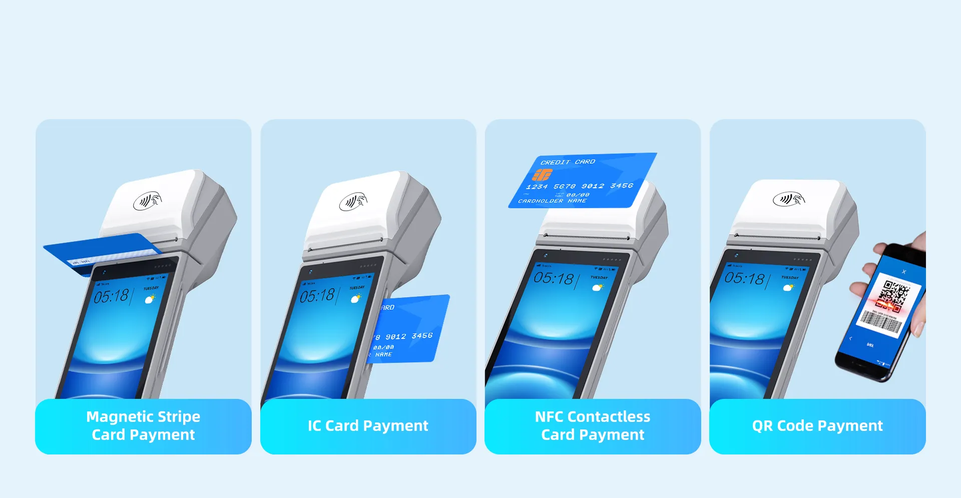 
All-in-One Payment Methods
