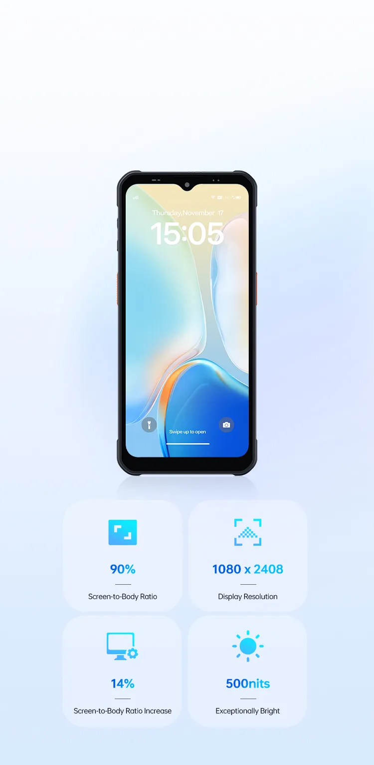 Vibrant 6.6 inch FHD Display for Ultimate Immersion
